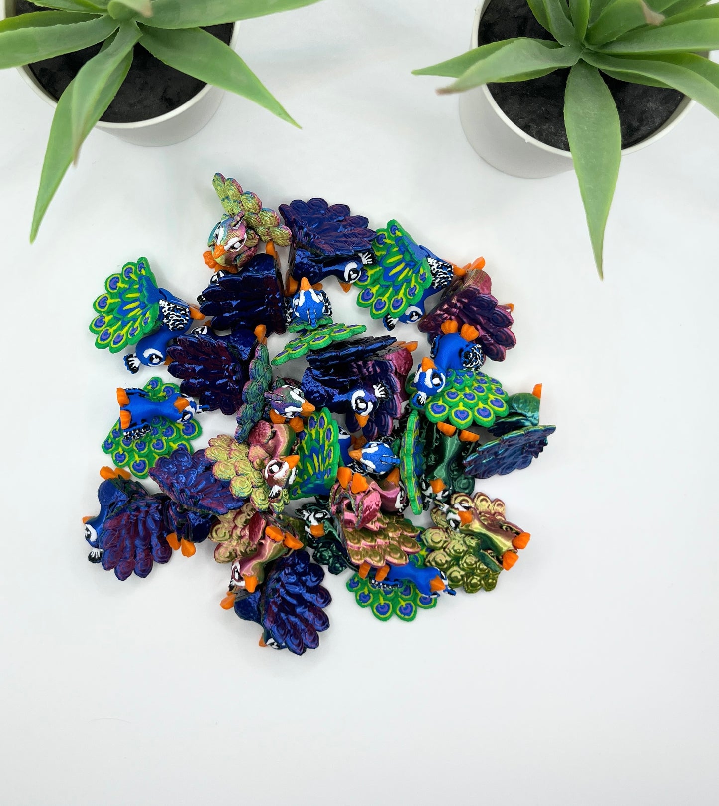 Peacock Parrot Fidget Animal