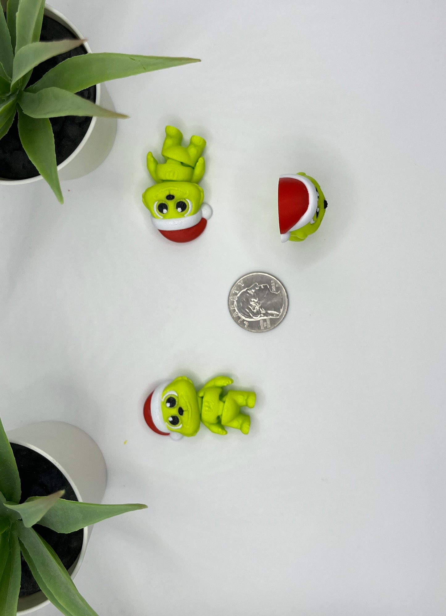 Grinch Fidget Character
