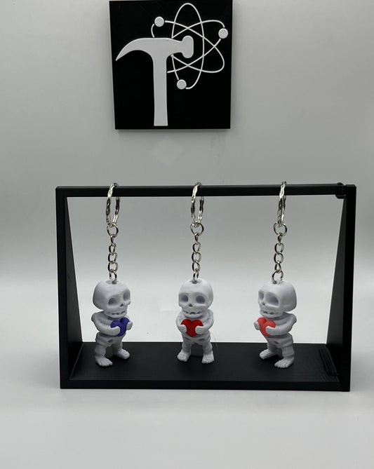 Heart Skeleton Fidget Character