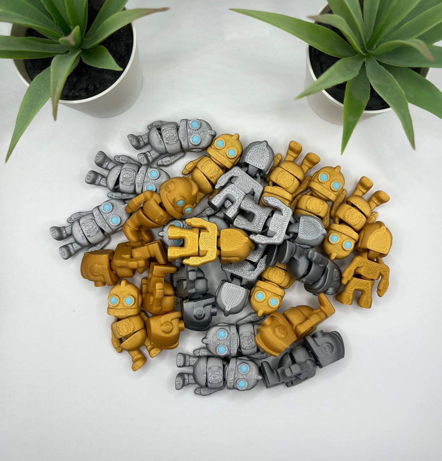 Robot Fidget Character