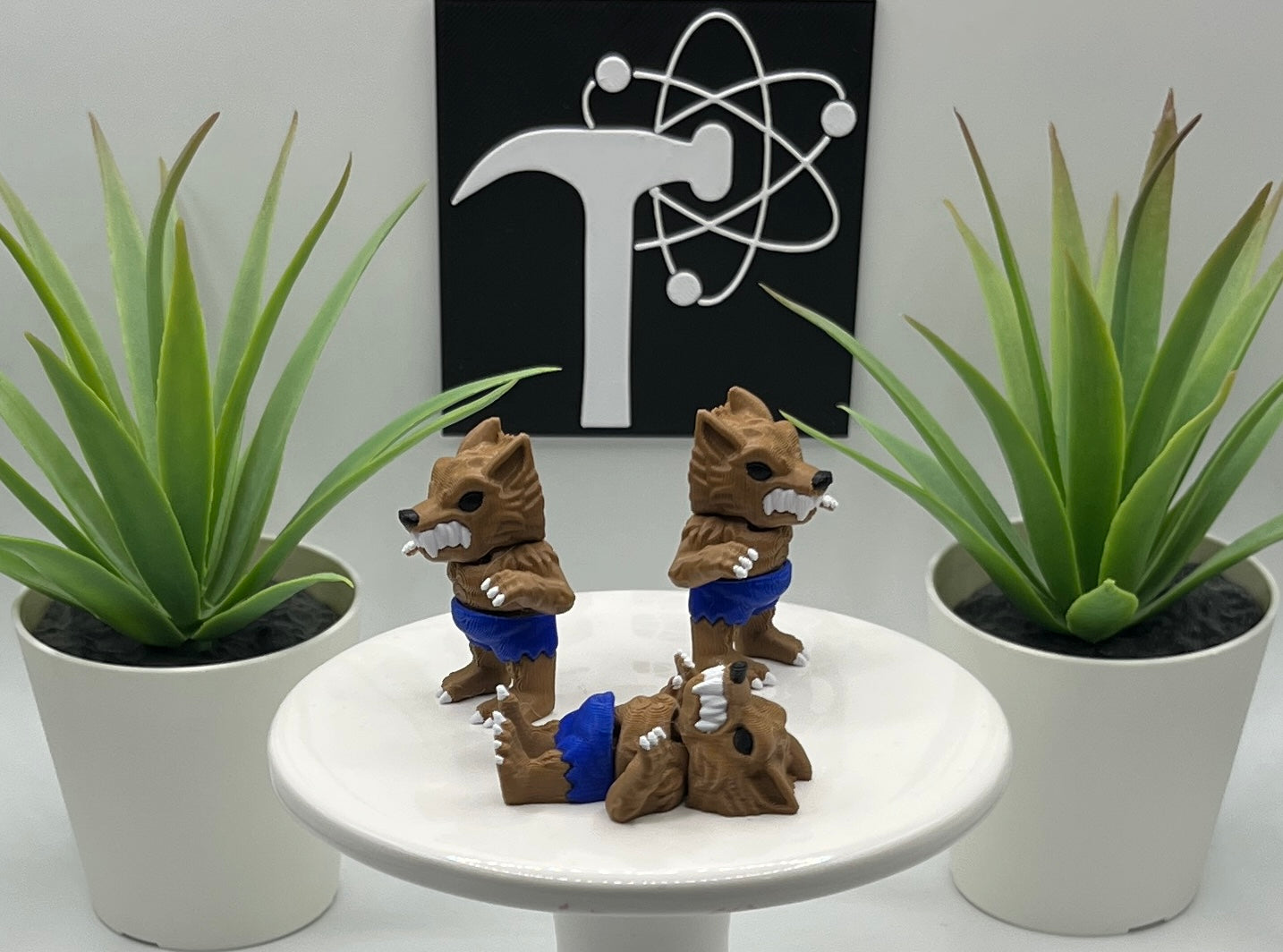 Werewolf Fidget Character