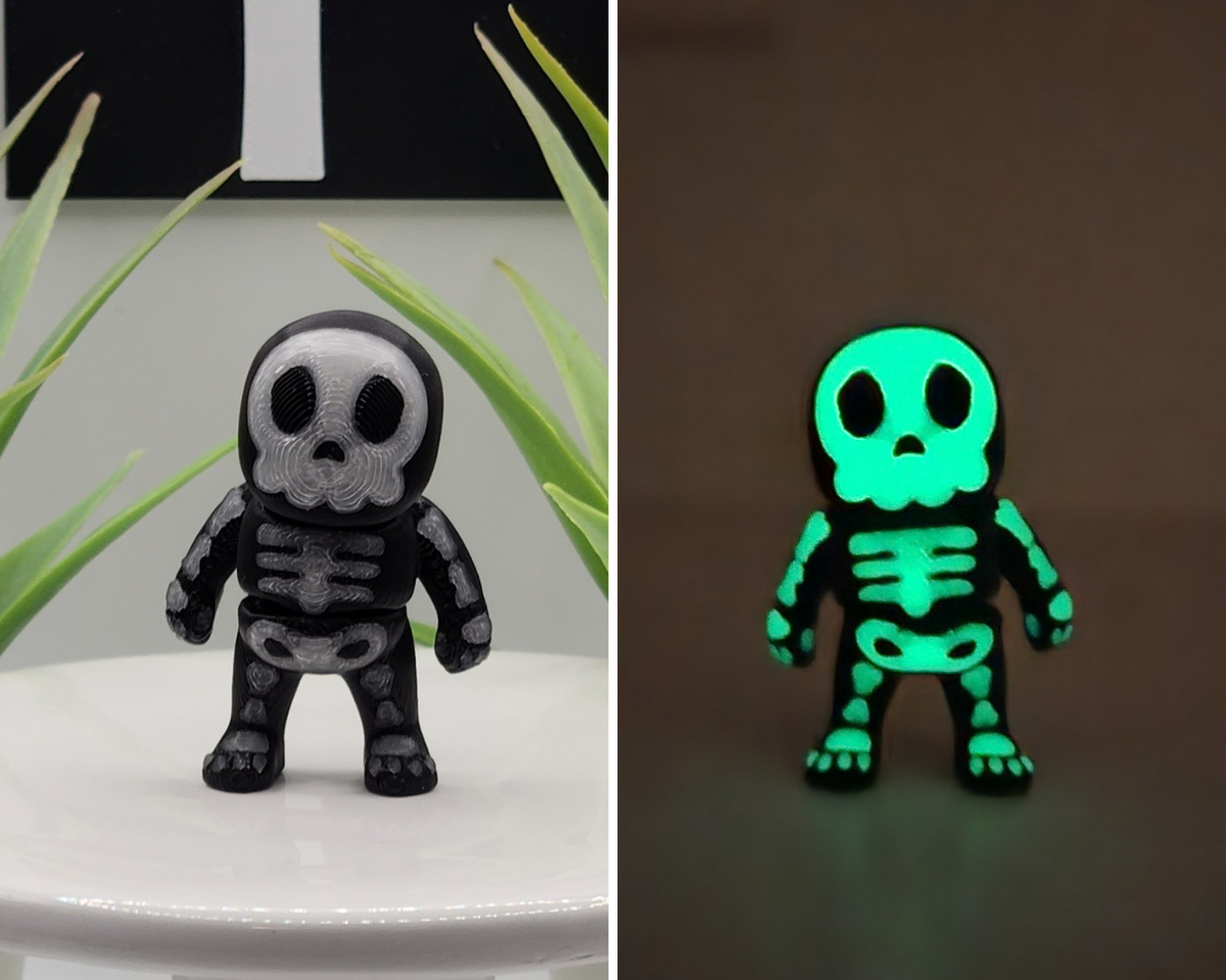 Skeleton Costume Fidget Character