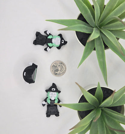 Skeleton Witch Fidget Character