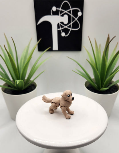 Golden Retriever Dog Fidget Animal