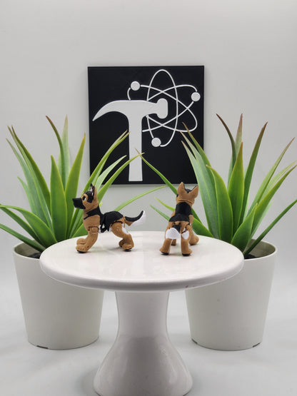 German Shepherd Dog Fidget Animal