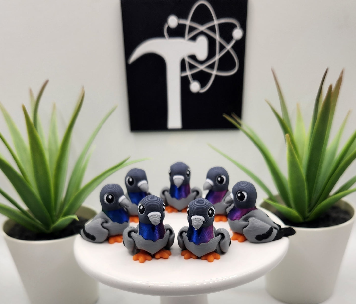 Pigeon Bird Fidget Animal