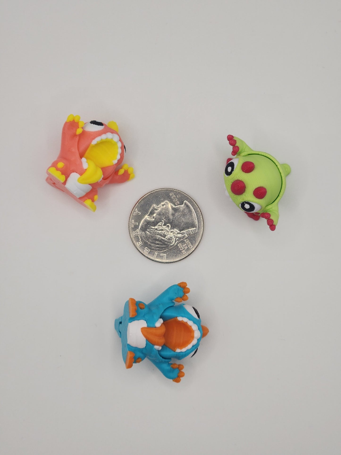 Toothy Monster Fidget Character