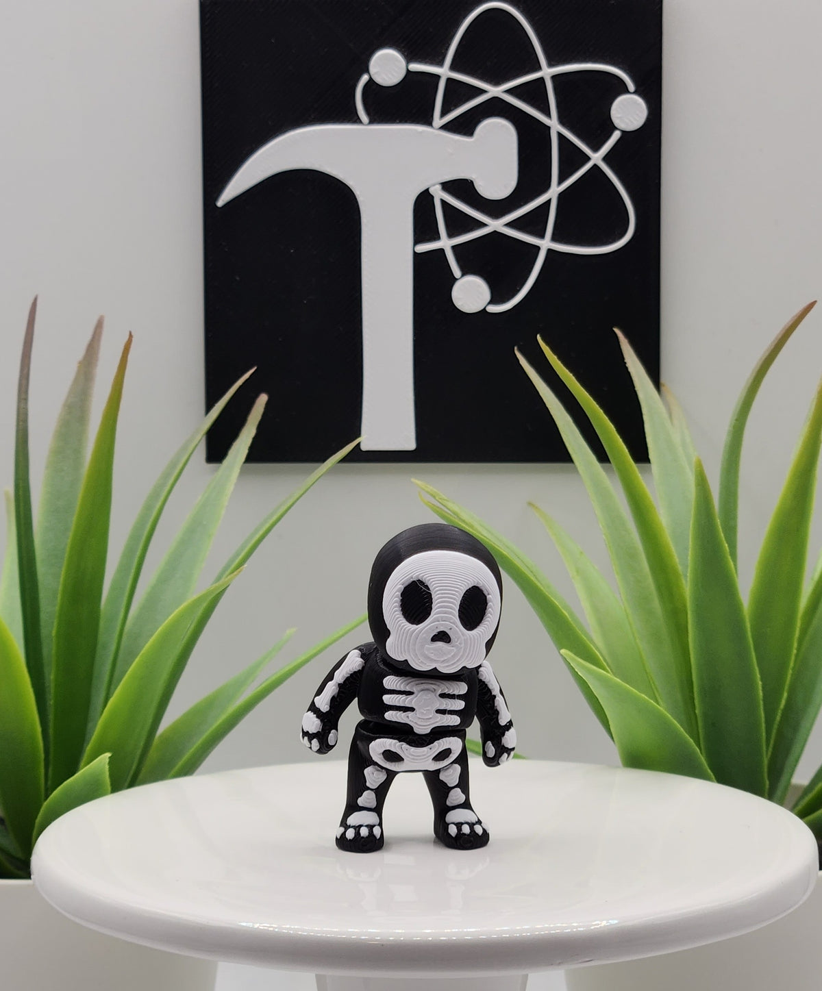 Skeleton Costume Fidget Character