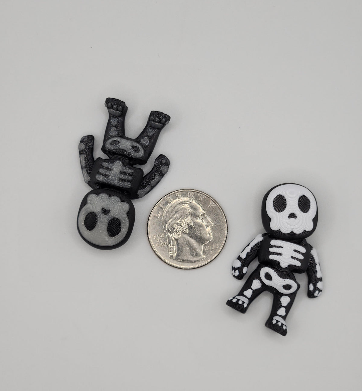Skeleton Costume Fidget Character
