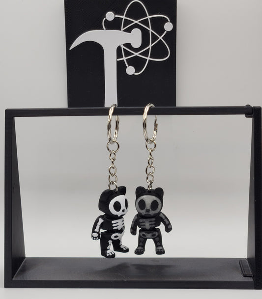 Cat Skeleton Fidget Character