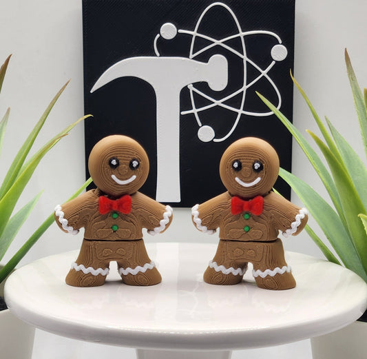 Gingerbread Fidget Character