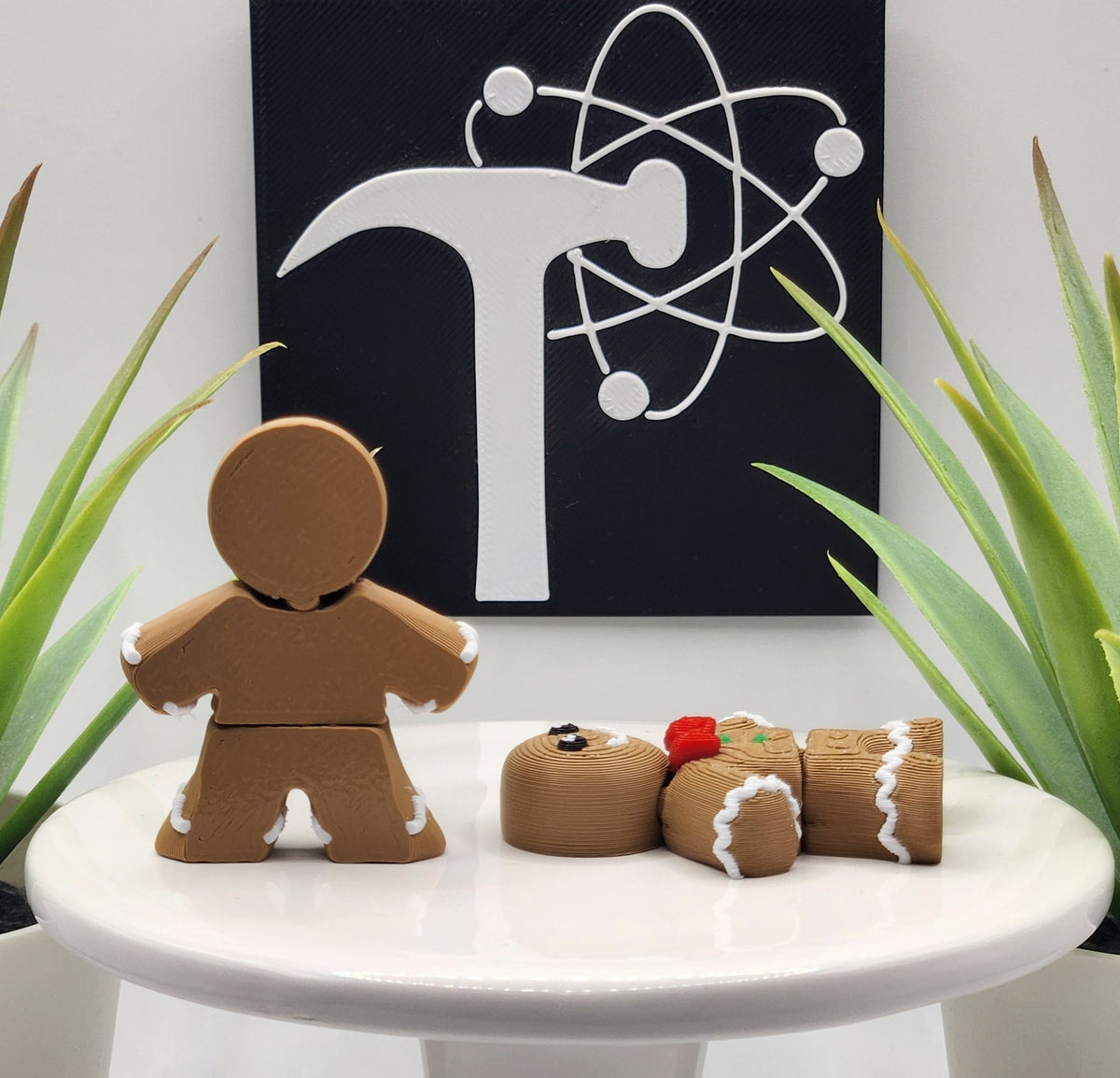 Gingerbread Fidget Character