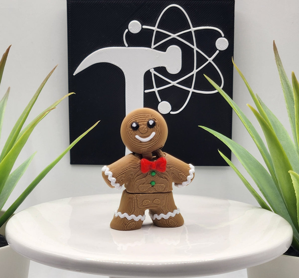 Gingerbread Fidget Character