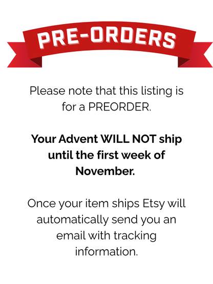 Nativity Christmas Advent Calendar