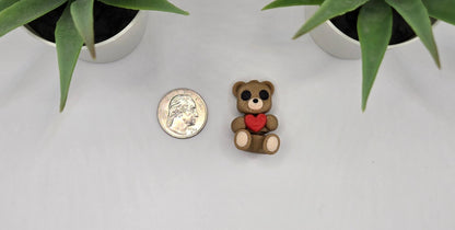Heart Teddy Bear Fidget Animal