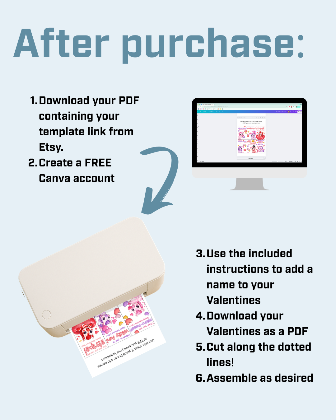 Zebra Printable Valentine Cards
