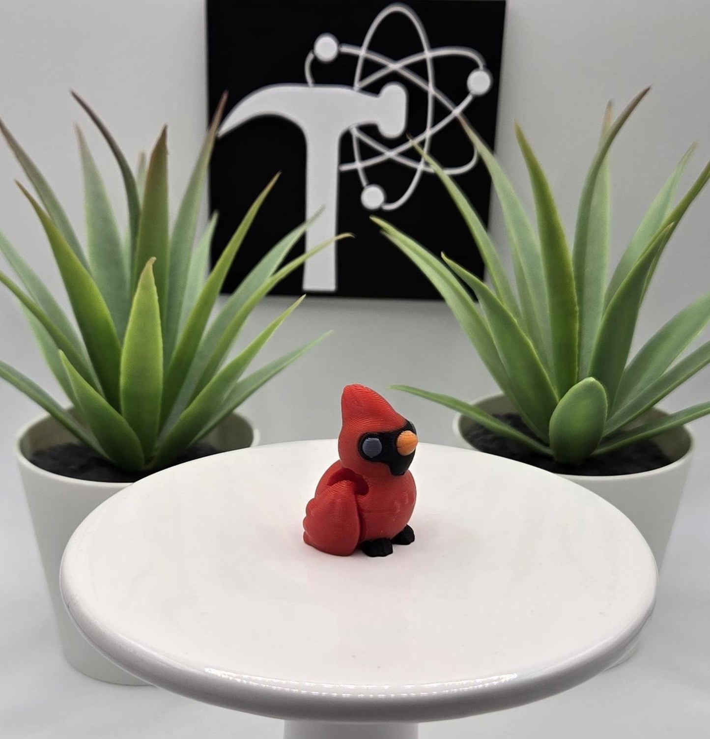 Cardinal Fidget Animal