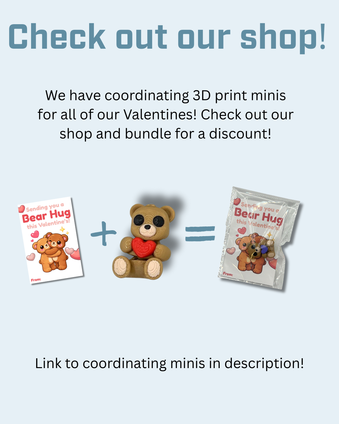 Teddy Bear Printable Valentine Cards