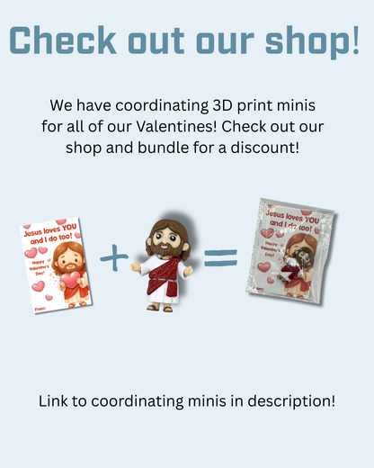 Jesus Printable Valentine Cards