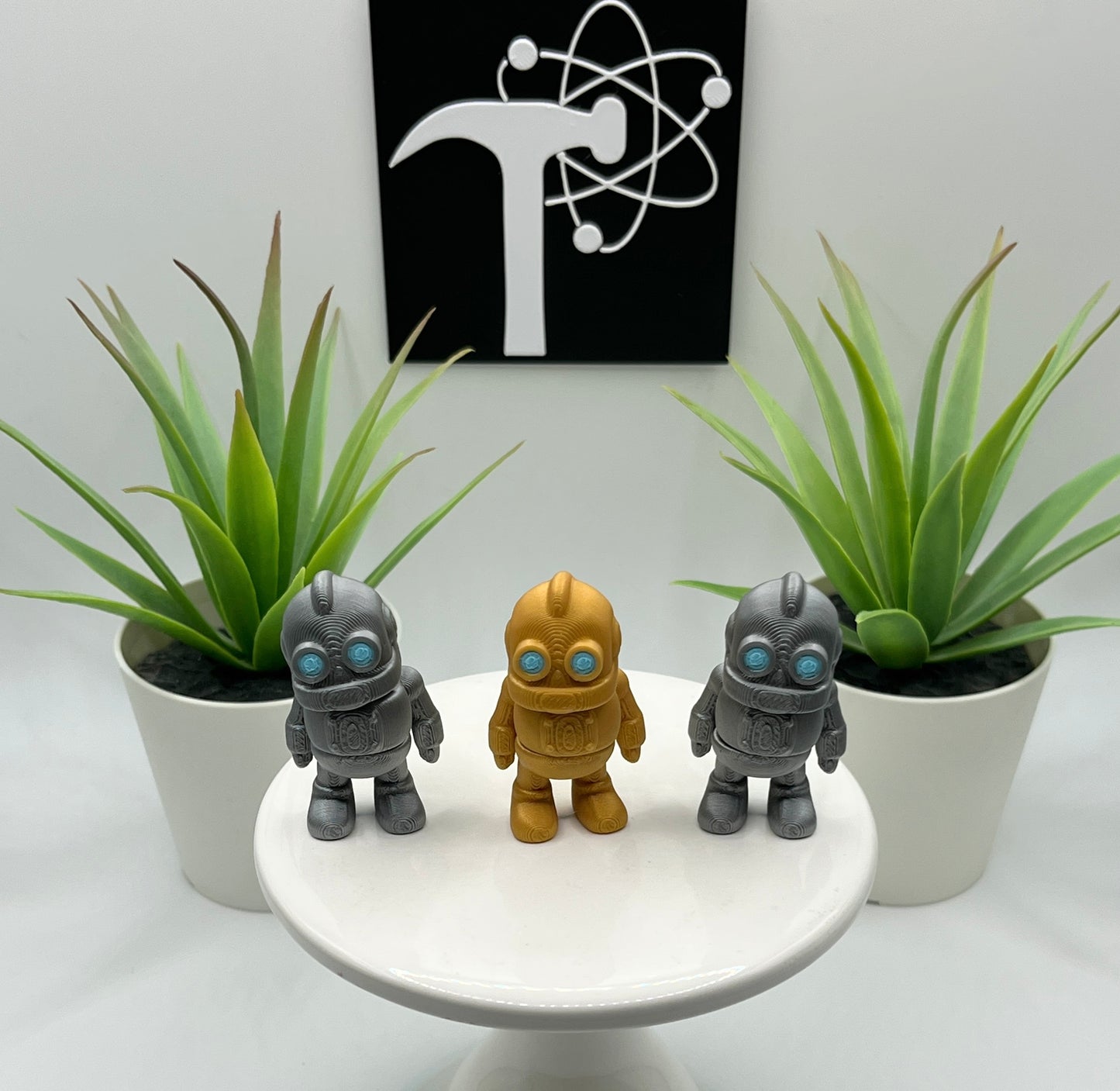 Robot Fidget Character