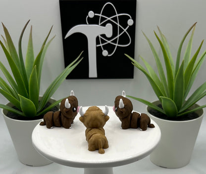 Highland Cow Fidget Animal