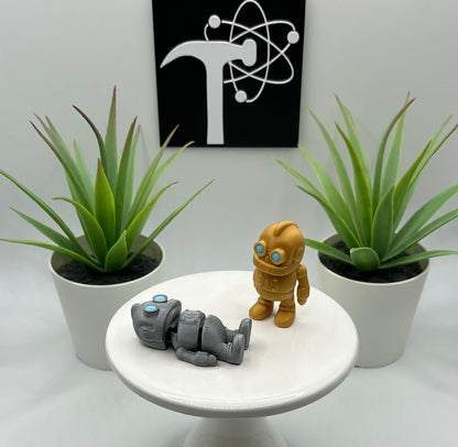 Robot Fidget Character