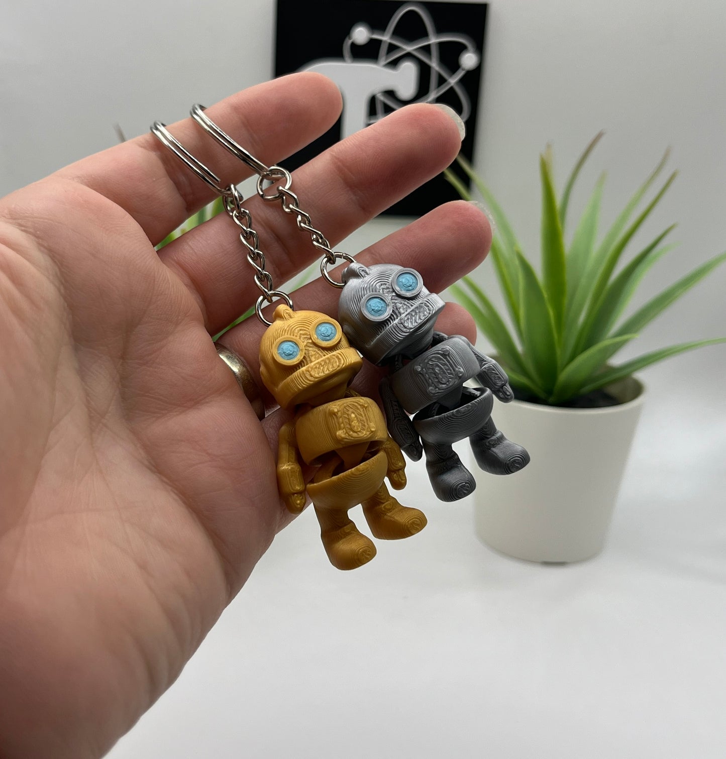 Robot Fidget Character