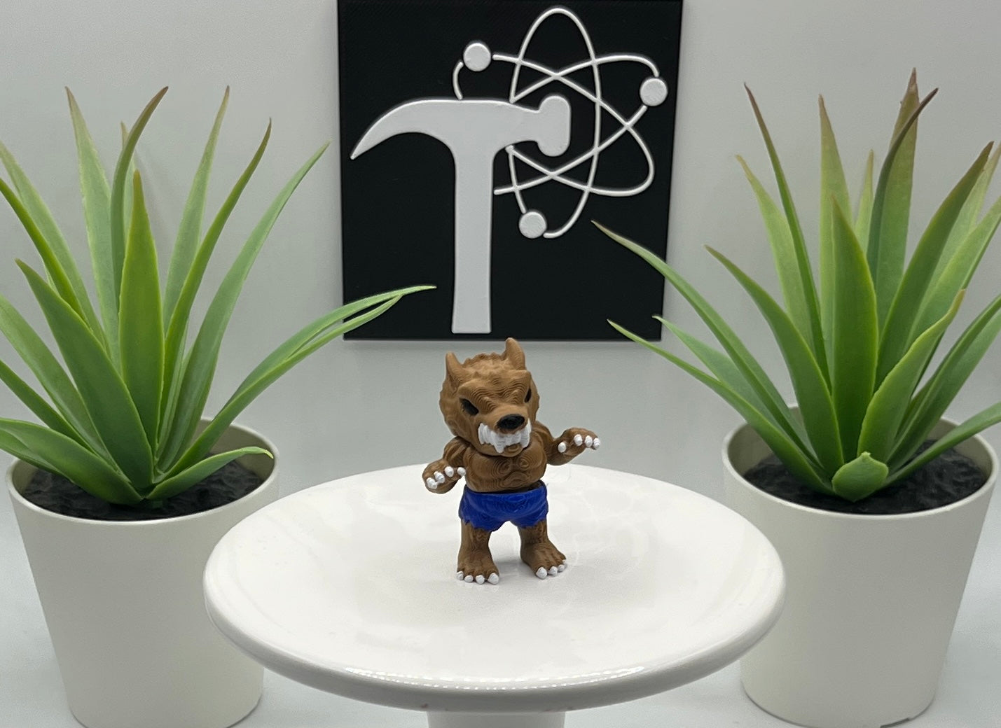 Werewolf Fidget Character