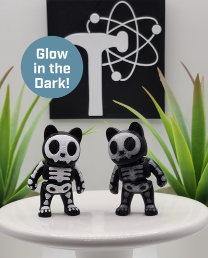 Cat Skeleton Fidget Character