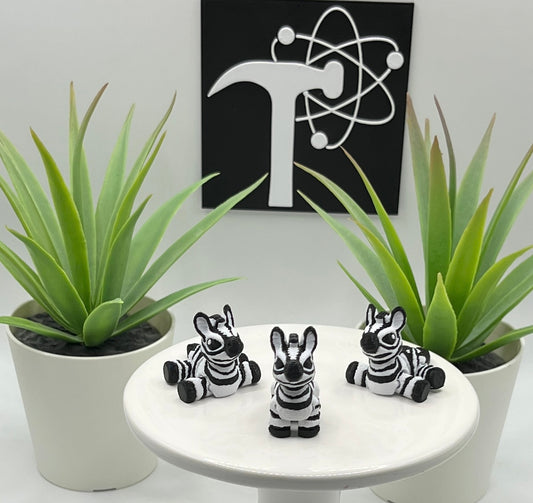 Zebra Fidget Animal