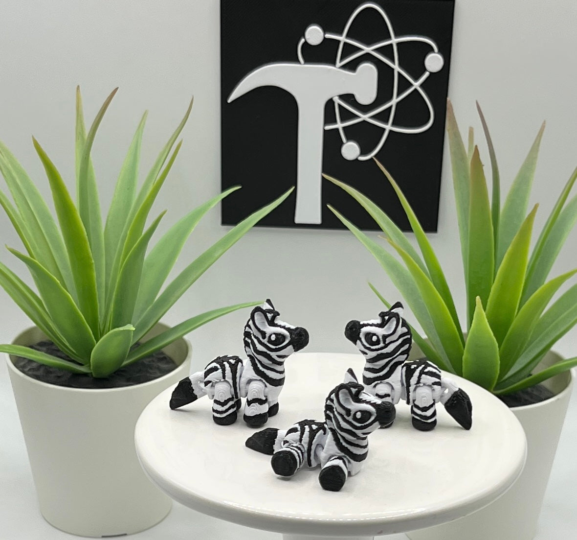 Zebra Fidget Animal