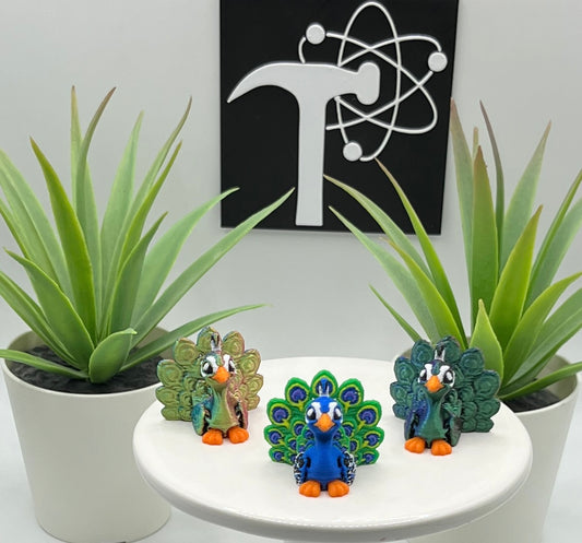 Peacock Fidget Animal