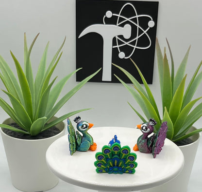Peacock Fidget Animal