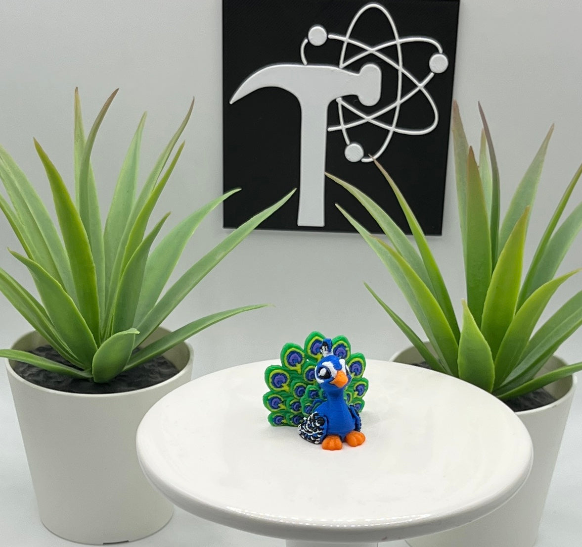 Peacock Fidget Animal