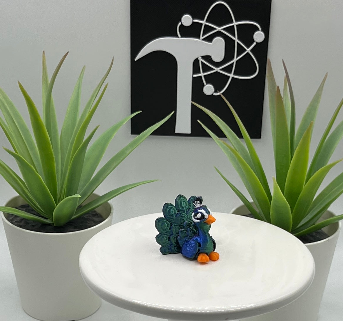 Peacock Fidget Animal