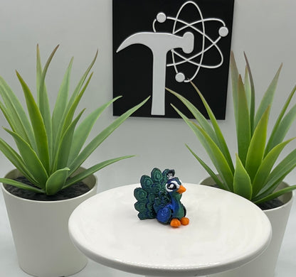 Peacock Fidget Animal
