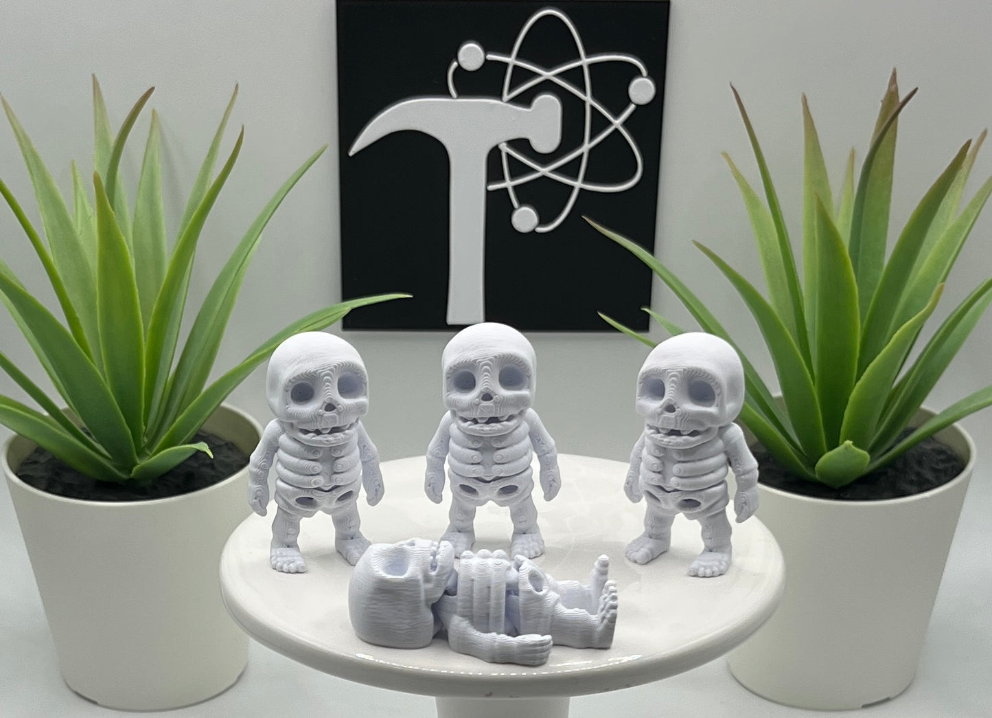 Skeleton Fidget Character