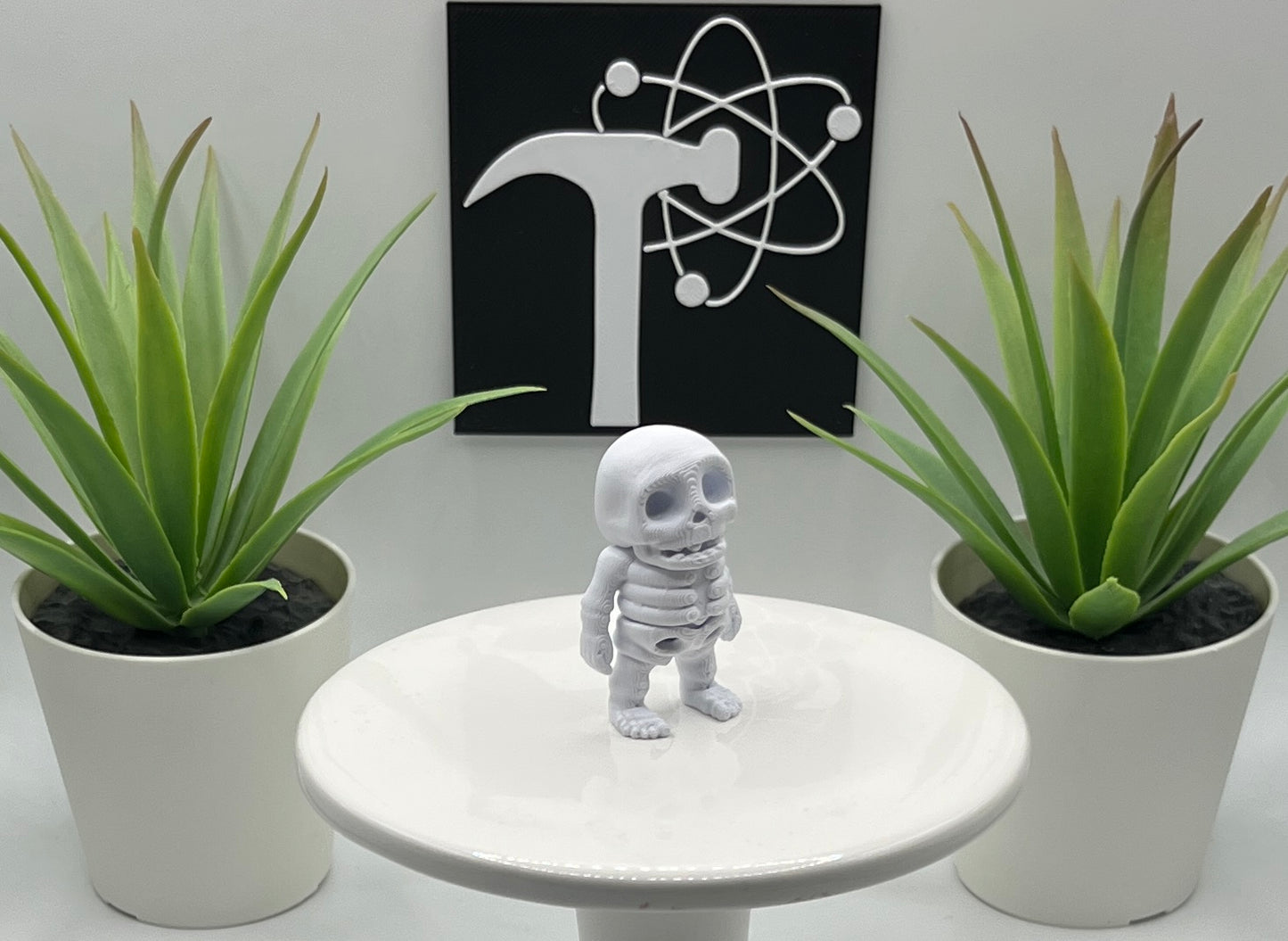 Skeleton Fidget Character