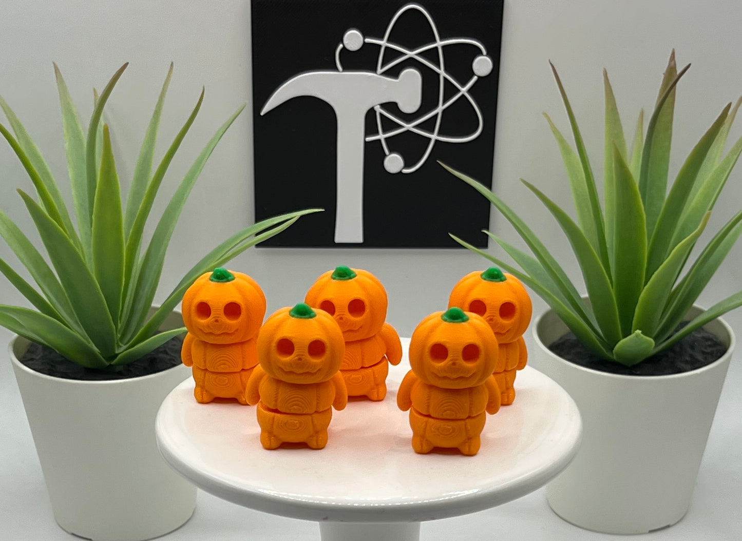 Pumpkin Fidget Character