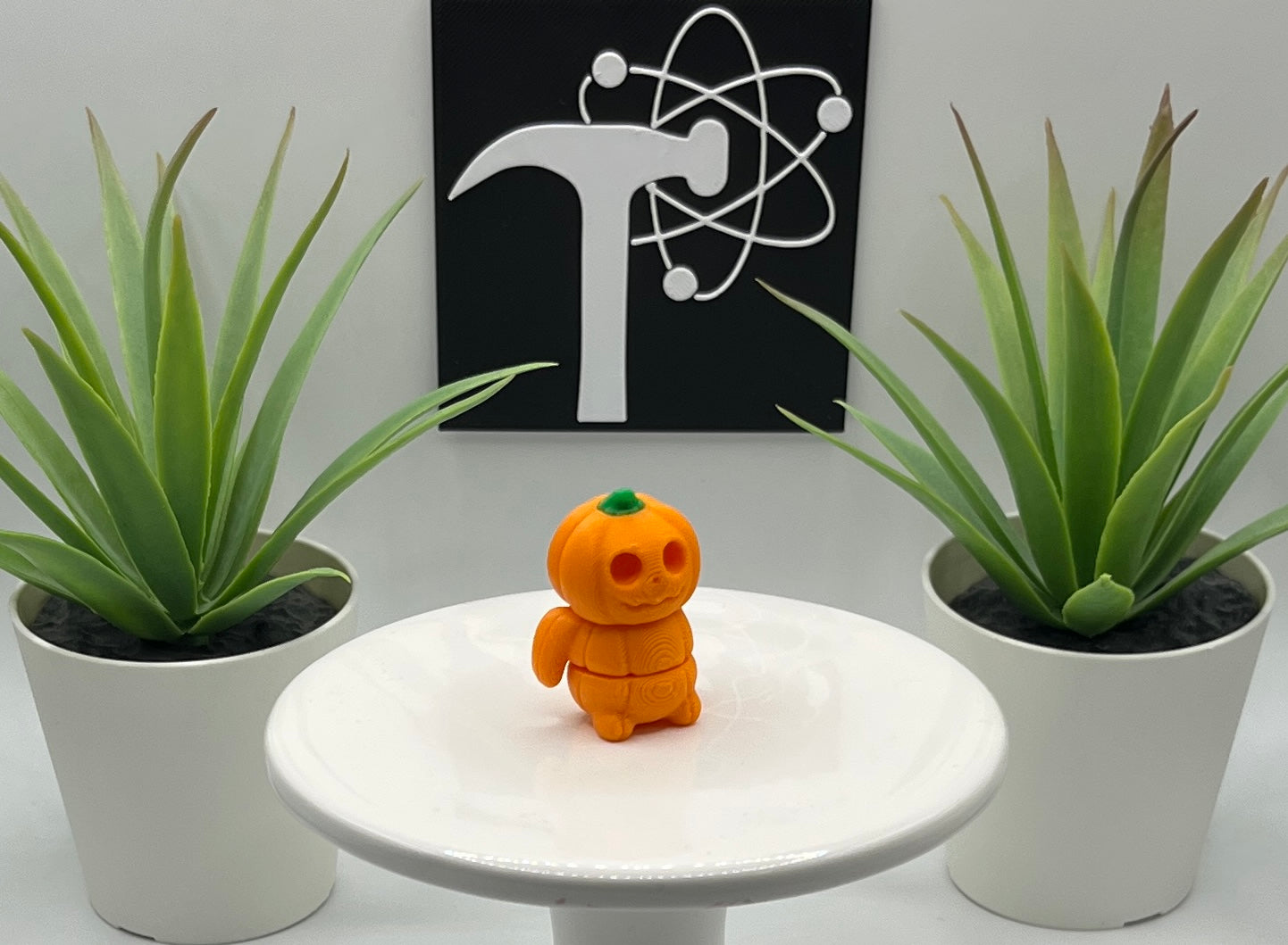 Pumpkin Fidget Character