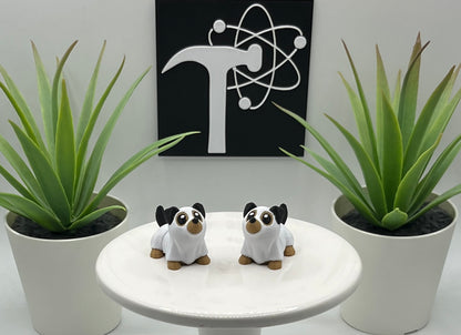 Ghost Dog Fidget Animal