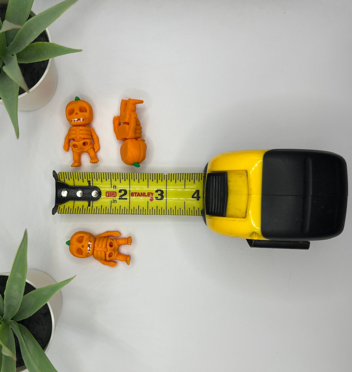 Pumpkin Skeleton Fidget Character