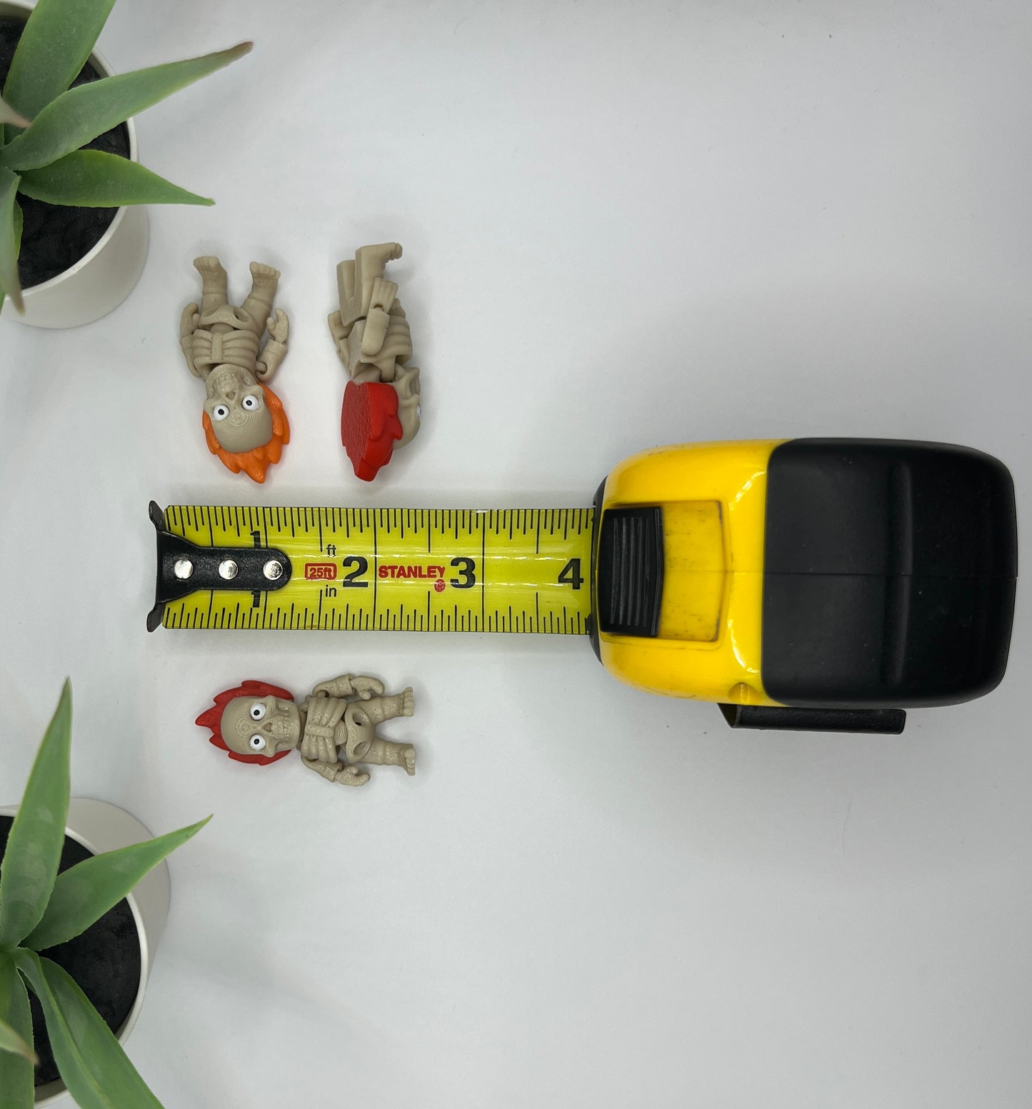 Flame Skeleton Fidget Character