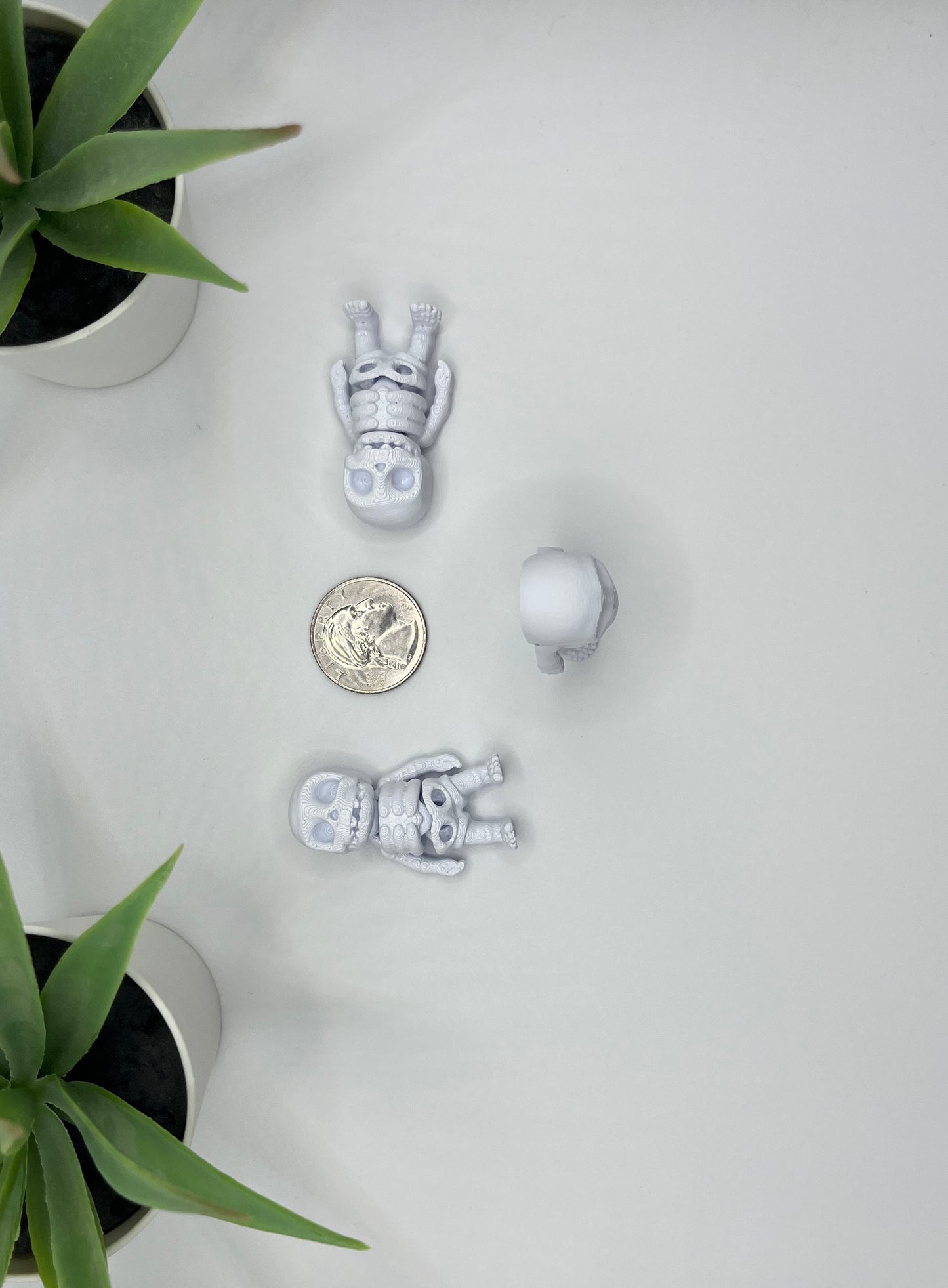 Skeleton Fidget Character