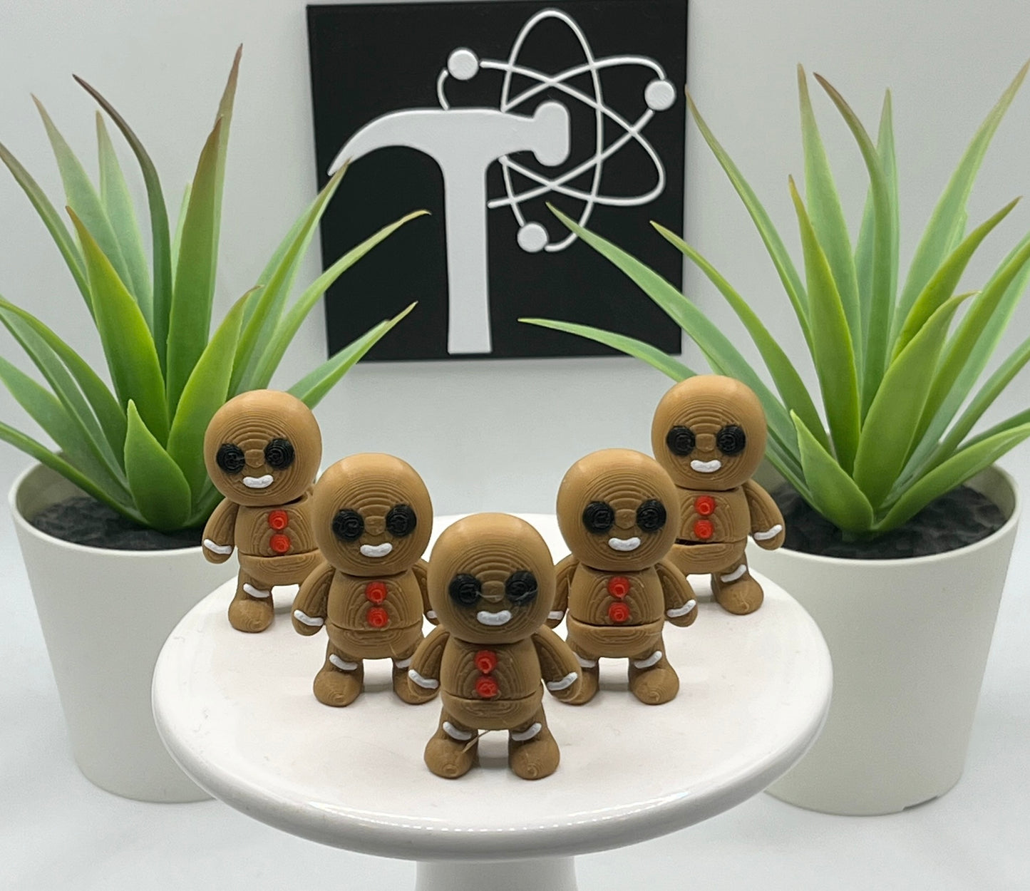 Gingerbread Fidget Character