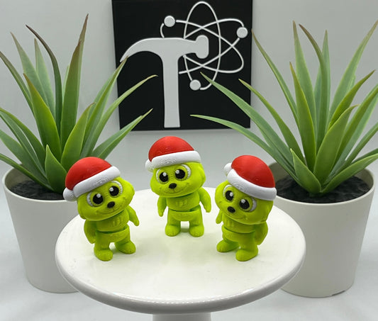 Grinch Fidget Character