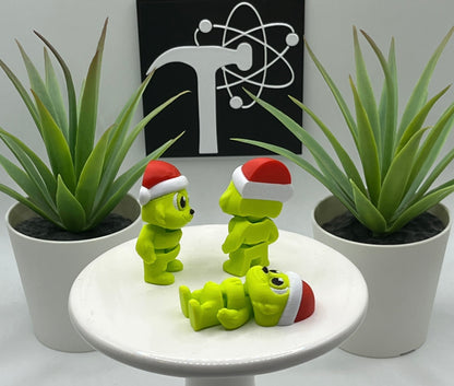 Grinch Fidget Character