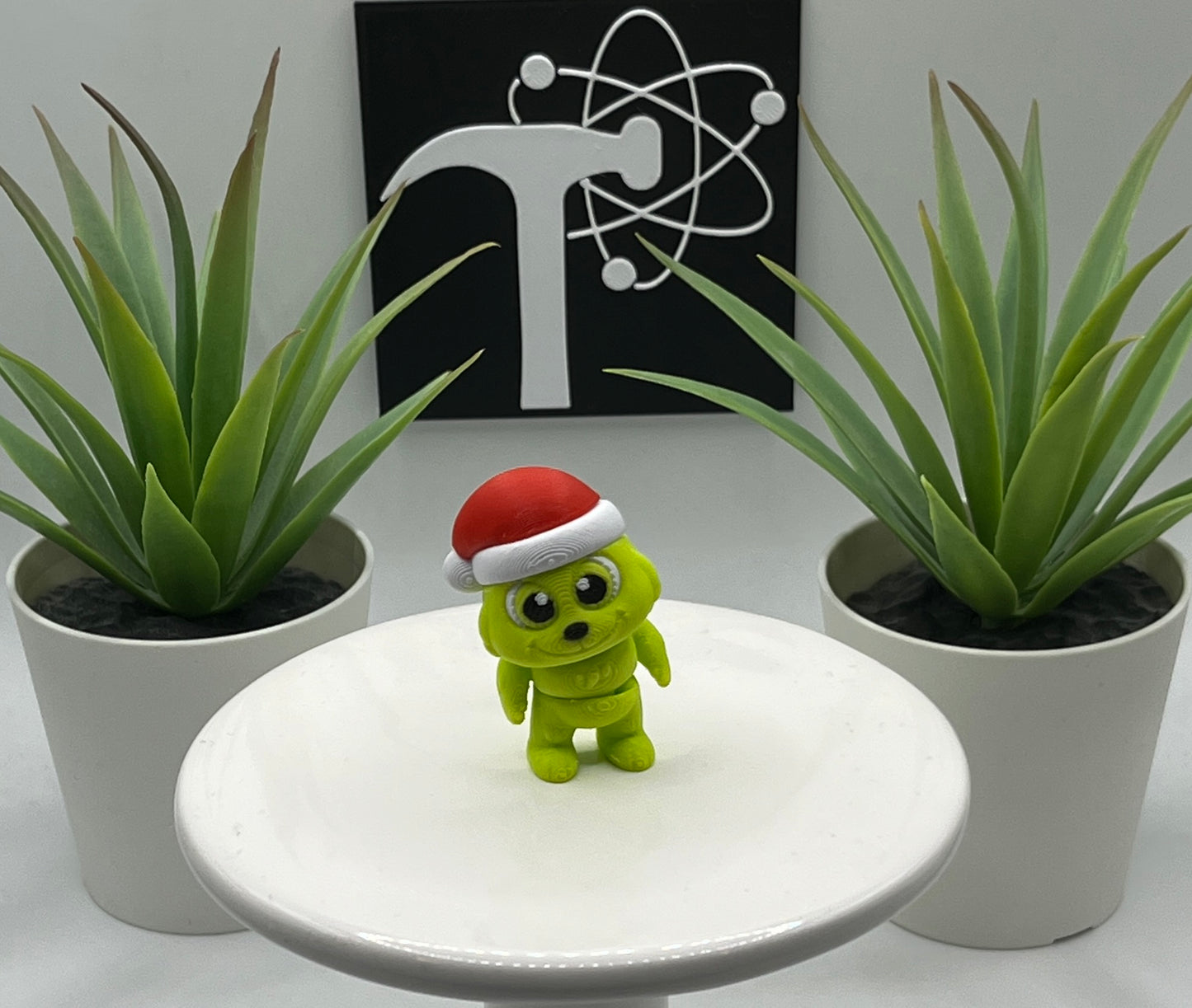 Grinch Fidget Character