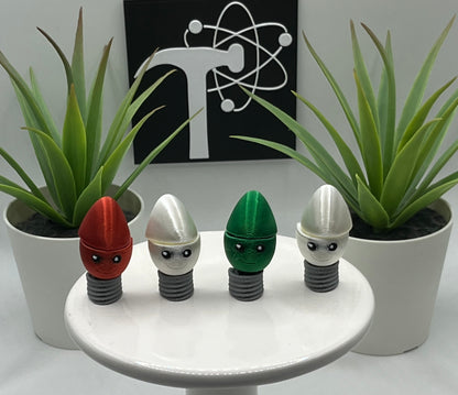 Christmas Light Fidget Character