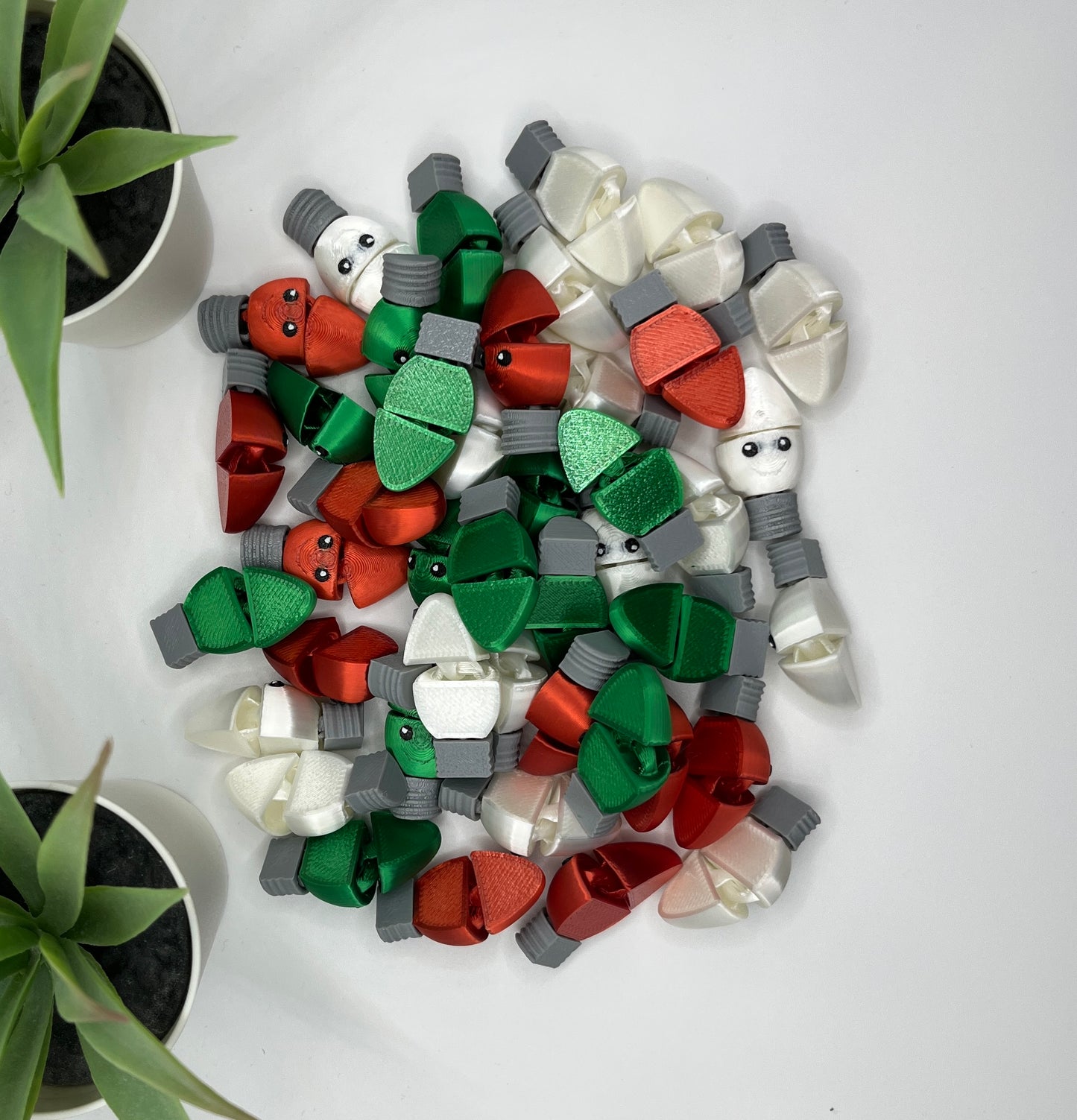 Christmas Light Fidget Character